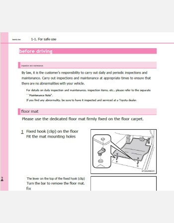 toyota regius ace 2014 2015 2016 owners manual in english
